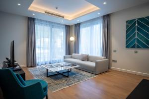 אזור ישיבה ב-Paloma Apartment - Portonovi Resort