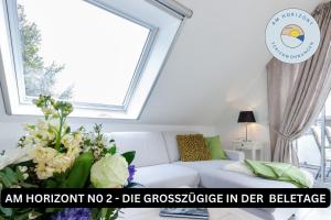 Kép Am Horizont No 2 Fewo für 4 Pers, 2 Schlafzimmer, Südbalkon, W-LAN, Homeoffice geeignet, Parkplatz szállásáról Zingstben a galériában