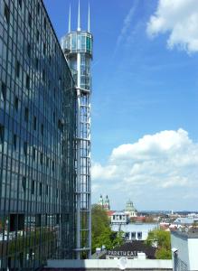 Das Gebäude in dem sich das Hotel befindet