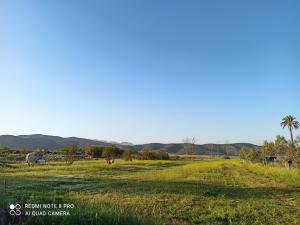 ภูมิทัศน์ธรรมชาติใกล้บ้านพักตากอากาศ