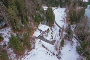 Chalet Hinterstein žiemą