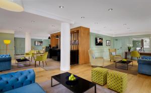 Khu vực ghế ngồi tại Citadines South Kensington London