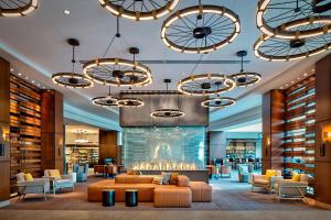 Seating area sa Indianapolis Marriott Downtown