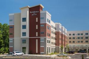 una rappresentazione esterna di un edificio ospedaliero di Residence Inn Raleigh-Durham Airport/Brier Creek a Raleigh