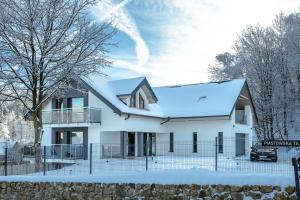 Apartamenty Aspen during the winter