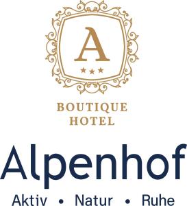 Certifikat, nagrada, logo ili neki drugi dokument izložen u objektu Boutique Hotel Alpenhof