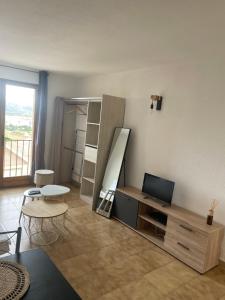 O zonă de relaxare la Appartement T1