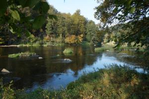 Peisaj natural din apropierea acestei pensiuni