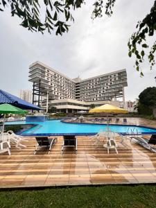 The swimming pool at or close to Hotel Resort Rio Poty