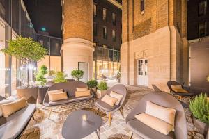 A seating area at La Caserne Chanzy Hotel & Spa, Autograph Collection