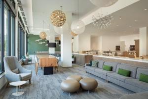 Khu vực ghế ngồi tại Element Denver Downtown East