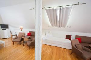 Posezení v ubytování Boutique Hotel Szárcsa