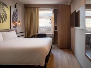 Giường trong phòng chung tại ibis Santa Cruz de la Sierra