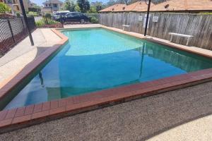 The swimming pool at or close to Happy Haven at Eight Mile