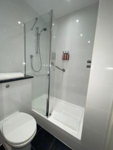 ห้องน้ำของ Heeton Concept Hotel - City Centre Liverpool