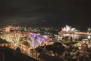 Vista general de Sydney o vistes de la ciutat des de l'hotel