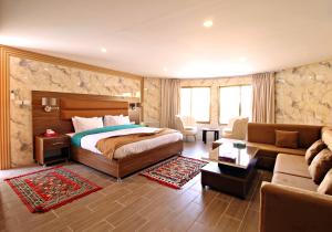 Katil atau katil-katil dalam bilik di Seven Wonders Luxury Camp