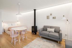 Casas Rossio by Casas com Estória Boutique Houses休息區