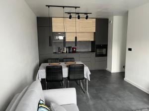 Apartament Bażantów 26廚房或簡易廚房