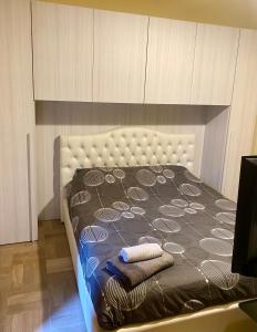 Tempat tidur dalam kamar di Villa Zara