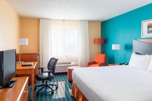 Posteľ alebo postele v izbe v ubytovaní Fairfield Inn & Suites Lafayette