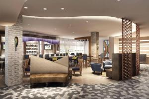 O zonă de relaxare la TownePlace Suites by Marriott New Orleans Downtown/Canal Street