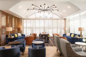 O zonă de relaxare la TownePlace Suites by Marriott New Orleans Downtown/Canal Street