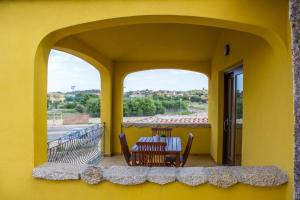 Balcony o terrace sa Case Gialle