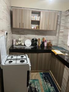 Una cocina o kitchenette en Ruby Modern Homes-2br-Nyeri, King'ong'o-Knights