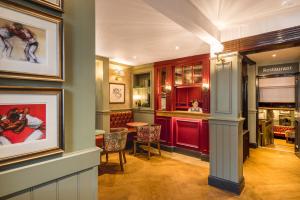 A seating area at The Kings Arms Hotel