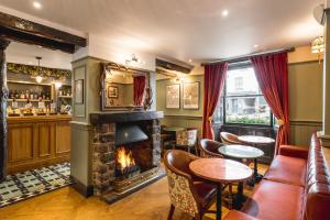 A seating area at The Kings Arms Hotel