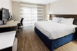 เตียงในห้องที่ Fairfield Inn & Suites by Marriott Ocean City