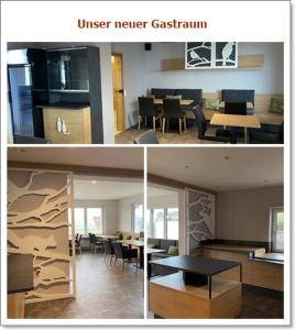 Un restaurant u otro lugar para comer en Garni Hotel & Ferienwohnungen Seeschlößchen