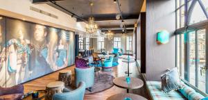 אזור ישיבה ב-Motel One Edinburgh-Princes