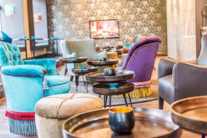 אזור ישיבה ב-Motel One Edinburgh-Princes