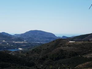 Naturlandskap nära det lantliga boendet