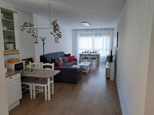 Khu vực ghế ngồi tại Apartamento Calvarios