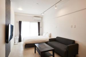 Televisyen dan/atau pusat hiburan di New Normal Hotel in NAGO ニューノーマルホテルイン名護