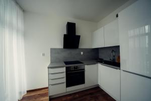 Una cocina o kitchenette en TIFFANY Apartment Hotel