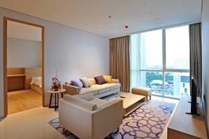 พื้นที่นั่งเล่นของ Midtown Residence Surabaya