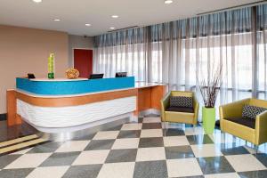 Predel za sedenje v nastanitvi SpringHill Suites by Marriott Chicago O'Hare