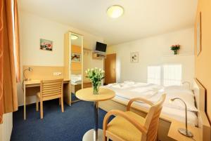 A television and/or entertainment centre at Penzion Krumlov - B&B - Massage studio