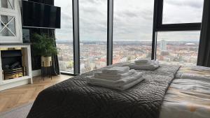 Atpūtas zona naktsmītnē Hanza Tower HOME4U