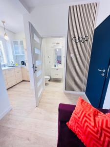 Apartamenty Pokoje Willa Bielany tesisinde bir banyo