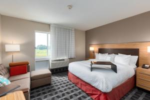 Кровать или кровати в номере TownePlace Suites by Marriott Owensboro