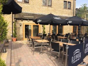 Restaurace v ubytování The Old Bridge Inn, Holmfirth, West Yorkshire