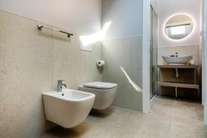 Kylpyhuone majoituspaikassa DOMO Premium Apartments - Trieste Mazzini