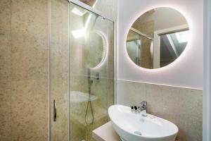 Kylpyhuone majoituspaikassa DOMO Premium Apartments - Trieste Mazzini