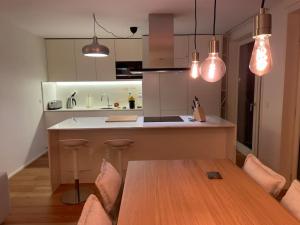 Dapur atau dapur kecil di Alva Luxury Flat