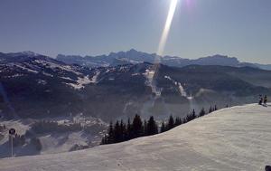 Les Gets Le Grand Paradis зимой